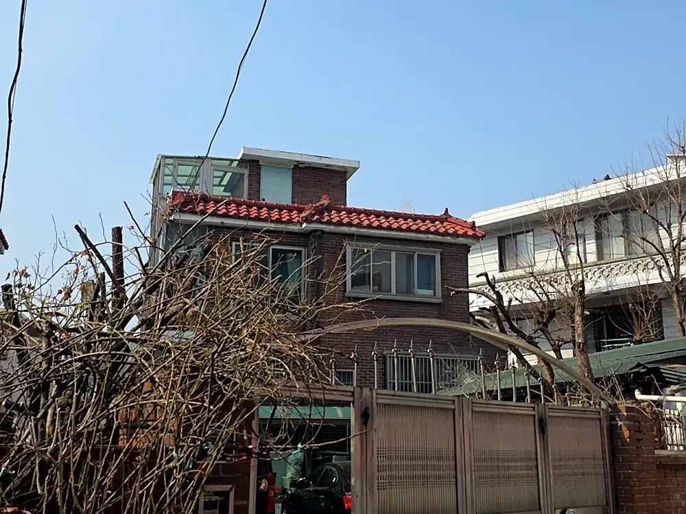 벌목작업 시공 현장